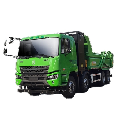 Geely Remote M7E Pure Electric 8x4 Dump Truck Edição de Carregamento de 282 Graus