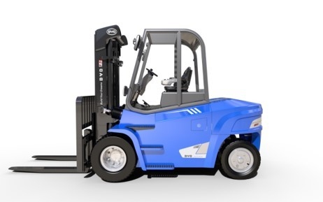 Feito na China, o peso de balanço de quatro pivots da BYD 2.0-2.7 toneladas de empilhadeira elétrica pura para Dual Drive