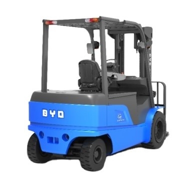 Fabricado na China, a balança de quatro pivots da BYD pesa 4,0-4,5-5,0 toneladas de empilhadeira elétrica pura para Dual Drive