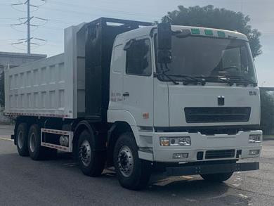 China Geely, bateria CATL, troca de bateria a 282 graus, camião de descarga de lixo elétrico puro 8X4 M7 para transporte de resíduos urbanos