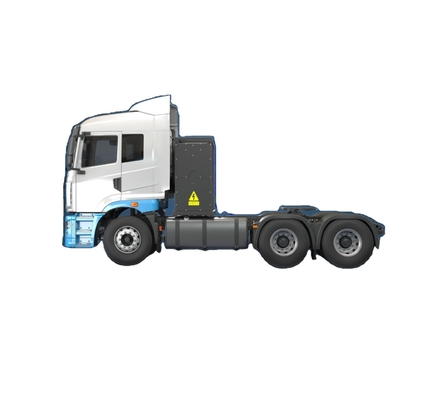 Geely Commercial, H7 Heavy Duty Edition, CATL-282Kwh Power Exchange, 6x4 Trator Elétrico Puro para Porto e Transporte de Minas