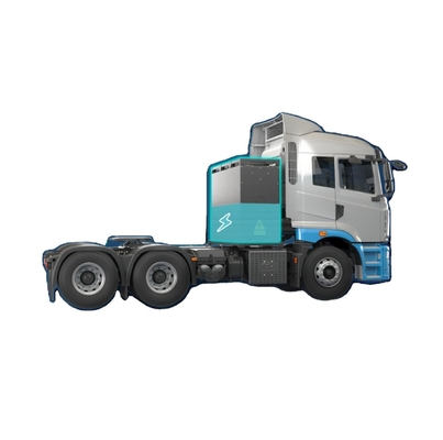 Fabricado na China, versão padrão, câmbio de energia CATL-350Kwh, 6x4 trator elétrico puro Para transporte de docas e siderúrgicas