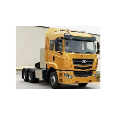 China Remote, versão composta H7, CATL282Kwh câmbio de bateria, 6x4 trator elétrico puro para transporte de curta distância