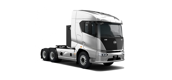 Trator BYD 6x4 de transmissão automática puramente elétrica (versão com carga de 355 graus)