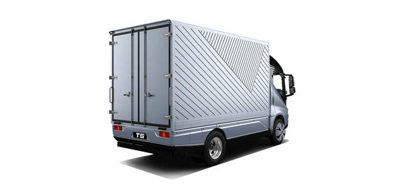 Campeão de vendas Made in China Pure Electric 200KM BYD T5D Box Logistics Vehicle