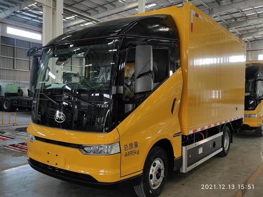 Campeão de vendas Made in China Pure Electric 200KM BYD T5D Box Logistics Vehicle