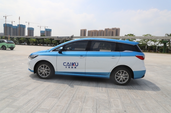 O táxi elétrico mais vendido da BYD, o novo e6, tem uma autonomia de 500KM.