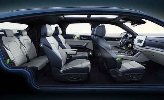 O grande SUV da BYD, Tang Dmi, vem para a disrupção.
