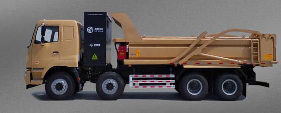 Geely Remote M5 Pure Electric Dump Truck 8x4 Edição de Carregamento 423 kWh