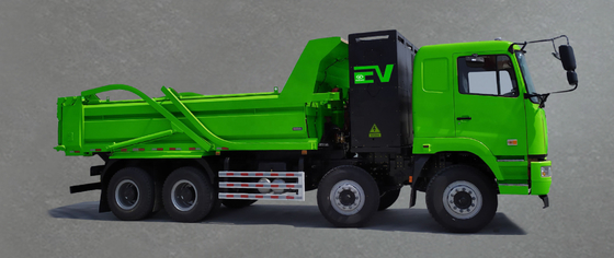 Geely Remote M5 Pure Electric Dump Truck 8x4 Edição de Carregamento 423 kWh
