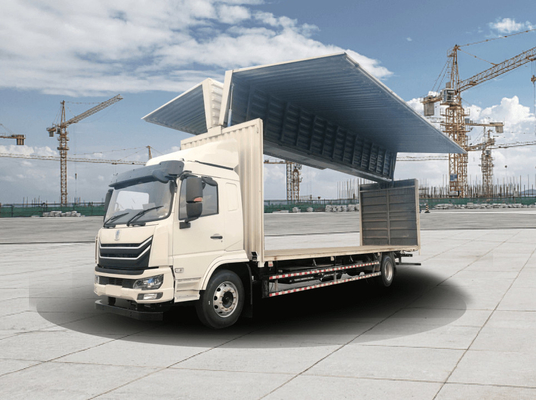 Geely Remote G1E Pure Electric Box Truck 4X2 Chassis Carregamento Veículo de Asa Voadora