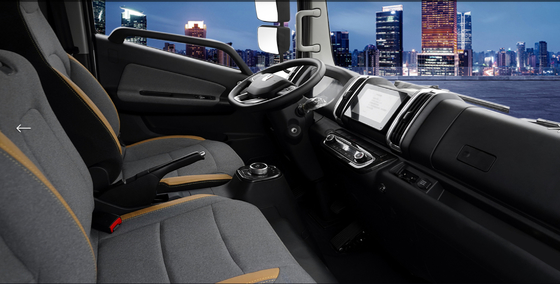 Geely Remote G1E Pure Electric Box Truck 4X2 Chassis Carregamento Veículo de Asa Voadora