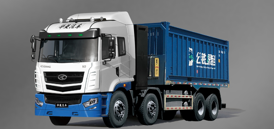 Geely Valin Pure Electric 8x4 Dump Truck Edição de Carregamento 423 kWh