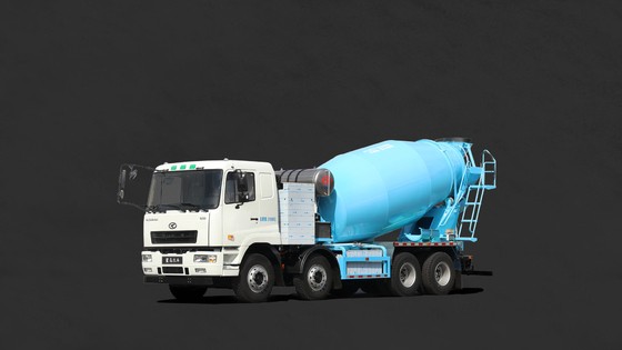 Geely Valin Pure Electric 8x4 Mixer Edição de Carregamento de 350 graus