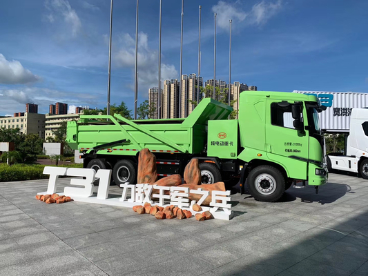 O Rei do Desempenho de Custo: Novo BYD Pure Electric 8x4 Slag Truck Engenharia de Propósito Especial