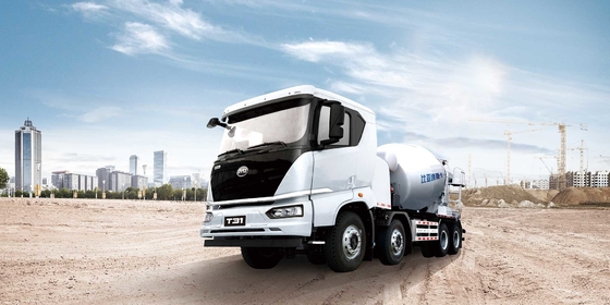 Taxa de desempenho de custo Wang BYD 8x4 veículo de engenharia de grande capacidade de misturador de cimento elétrico puro