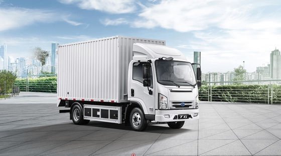 Venda a quente 180KM BYD limpo elétrico frigorífico caixa caminhão entrega cidade
