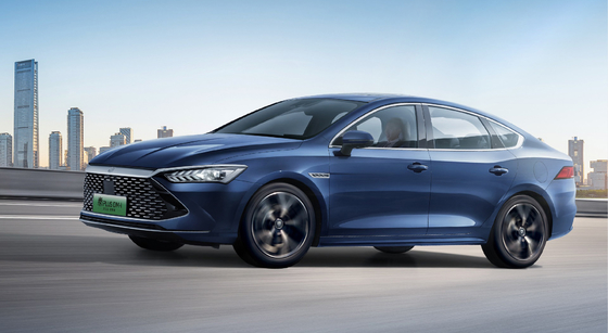 O Rei do Desempenho de Custo: Super Híbrido Pure Electric Range 120KM BYD Qin Plus DMI Electric Sedan