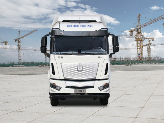 China Remote, versão padrão H7, carregamento CATL423Kwh, tractor elétrico puro 6x4 para transporte de curta distância