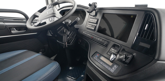 China Remote, versão padrão H7, carregamento CATL423Kwh, tractor elétrico puro 6x4 para transporte de curta distância