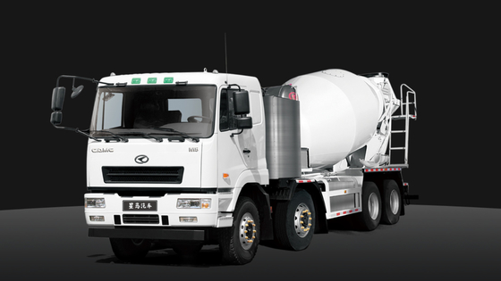 China Geely, versão padrão M7, CATL-350Kwh de carregamento, 12 metros cúbicos, caminhão de mistura de cimento elétrico puro 8x4