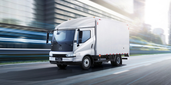 Caminhão leve BYD T5 totalmente elétrico