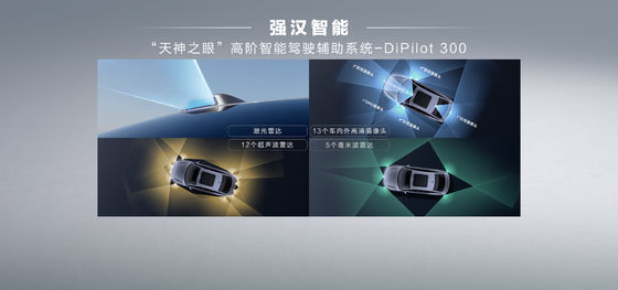 BYD Qin Plus DMI 102km Edição Leading Glory com Potência Máxima de 132kw