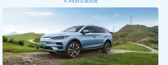 BYD Tang EV 600KM Navegação Honor Edition